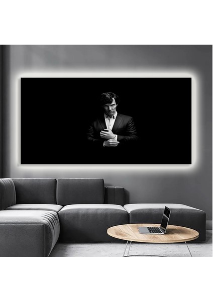 LED Işıklı Kanvas Tablo, 3D Dekoratif Baskılı Tablo Yapay Zeka Destekli Modern Tasarımlar 65 modelleri