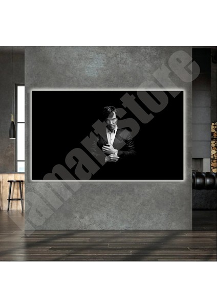 LED Işıklı Kanvas Tablo, 3D Dekoratif Baskılı Tablo Yapay Zeka Destekli Modern Tasarımlar 65 indirimleri