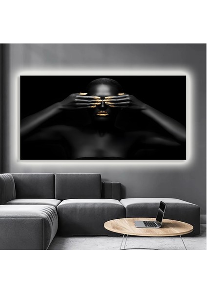 LED Işıklı Kanvas Tablo, 3D Dekoratif Baskılı Tablo Yapay Zeka Destekli Modern Tasarımlar 150 modelleri