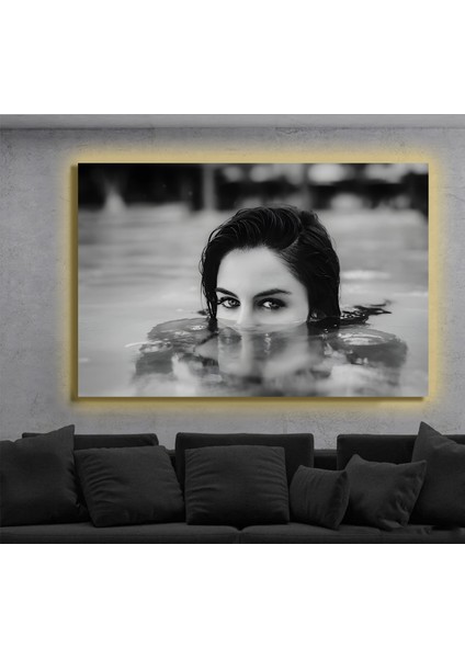 LED Işıklı Kanvas Tablo, 3D Dekoratif Baskılı Tablo Yapay Zeka Destekli Modern Tasarımlar 49