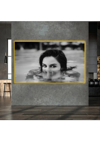 LED Işıklı Kanvas Tablo, 3D Dekoratif Baskılı Tablo Yapay Zeka Destekli Modern Tasarımlar 49 fırsatları