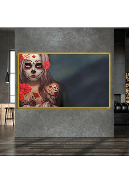 LED Işıklı Kanvas Tablo, 3D Dekoratif Baskılı Tablo Yapay Zeka Destekli Modern Tasarımlar 218 fırsatları