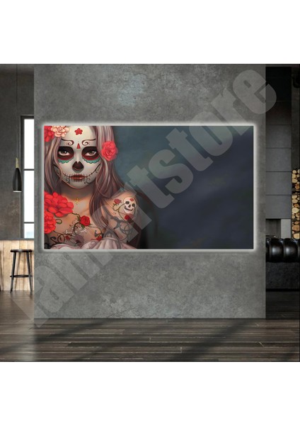 LED Işıklı Kanvas Tablo, 3D Dekoratif Baskılı Tablo Yapay Zeka Destekli Modern Tasarımlar 218 indirimleri