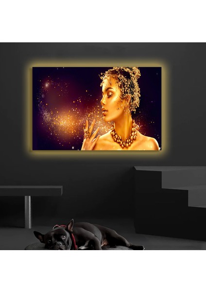 LED Işıklı Kanvas Tablo, 3D Dekoratif Baskılı Tablo Yapay Zeka Destekli Modern Tasarımlar 438 fiyatları