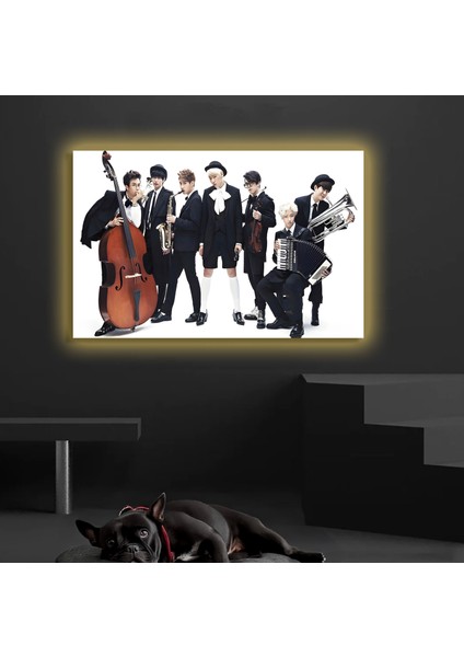 LED Işıklı Kanvas Tablo, 3D Dekoratif Baskılı Tablo Yapay Zeka Destekli Modern Tasarımlar 368 fiyatları