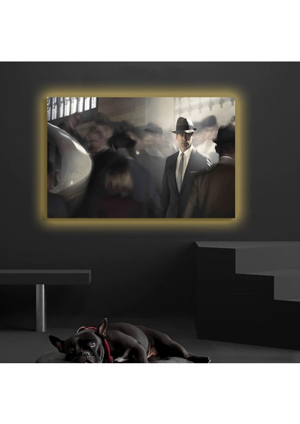 LED Işıklı Kanvas Tablo, 3D Dekoratif Baskılı Tablo Yapay Zeka Destekli Modern Tasarımlar 364 fiyatları