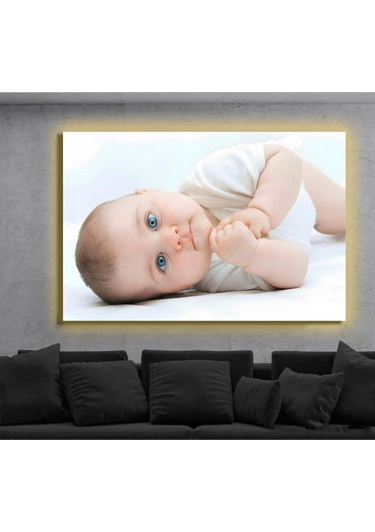LED Işıklı Kanvas Tablo, 3D Dekoratif Baskılı Tablo Yapay Zeka Destekli Modern Tasarımlar 377