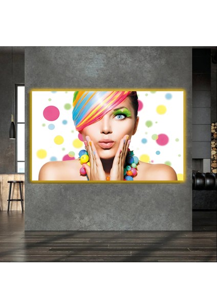 LED Işıklı Kanvas Tablo, 3D Dekoratif Baskılı Tablo Yapay Zeka Destekli Modern Tasarımlar 220 fırsatları