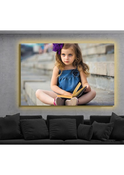 LED Işıklı Kanvas Tablo, 3D Dekoratif Baskılı Tablo Yapay Zeka Destekli Modern Tasarımlar 357