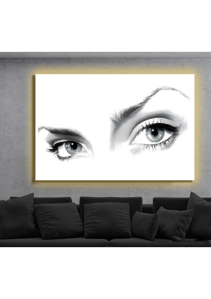 LED Işıklı Kanvas Tablo, 3D Dekoratif Baskılı Tablo Yapay Zeka Destekli Modern Tasarımlar 18