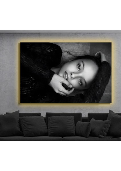 LED Işıklı Kanvas Tablo, 3D Dekoratif Baskılı Tablo Yapay Zeka Destekli Modern Tasarımlar 191