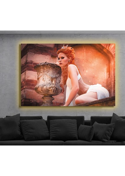 LED Işıklı Kanvas Tablo, 3D Dekoratif Baskılı Tablo Yapay Zeka Destekli Modern Tasarımlar 280