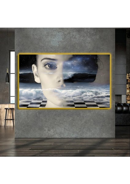 LED Işıklı Kanvas Tablo, 3D Dekoratif Baskılı Tablo Yapay Zeka Destekli Modern Tasarımlar 417 fırsatları