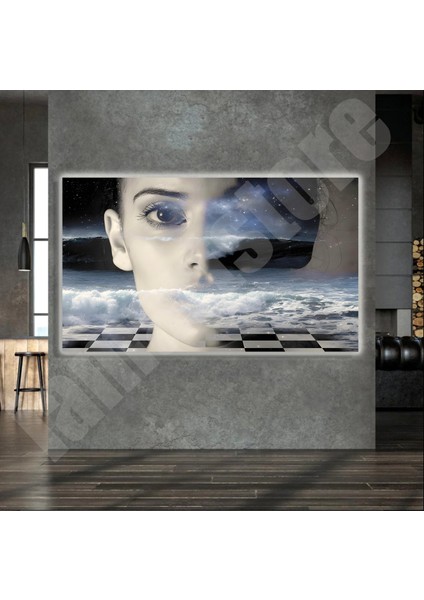 LED Işıklı Kanvas Tablo, 3D Dekoratif Baskılı Tablo Yapay Zeka Destekli Modern Tasarımlar 417 indirimleri