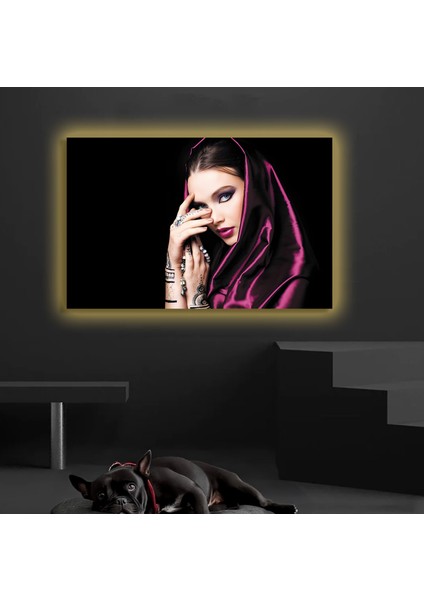 LED Işıklı Kanvas Tablo, 3D Dekoratif Baskılı Tablo Yapay Zeka Destekli Modern Tasarımlar 449 fiyatları