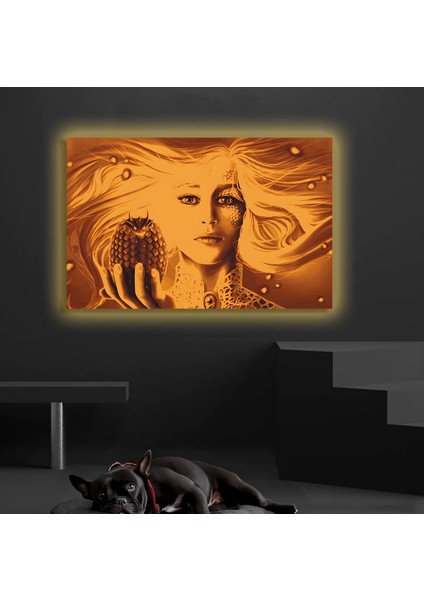 LED Işıklı Kanvas Tablo, 3D Dekoratif Baskılı Tablo Yapay Zeka Destekli Modern Tasarımlar 172 fiyatları