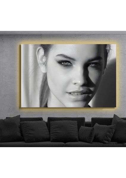 LED Işıklı Kanvas Tablo, 3D Dekoratif Baskılı Tablo Yapay Zeka Destekli Modern Tasarımlar 63