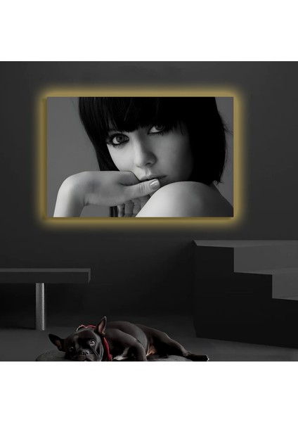 LED Işıklı Kanvas Tablo, 3D Dekoratif Baskılı Tablo Yapay Zeka Destekli Modern Tasarımlar 113 fiyatları