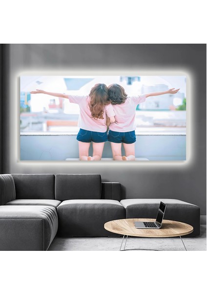 LED Işıklı Kanvas Tablo, 3D Dekoratif Baskılı Tablo Yapay Zeka Destekli Modern Tasarımlar 398