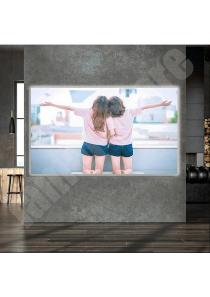 LED Işıklı Kanvas Tablo, 3D Dekoratif Baskılı Tablo Yapay Zeka Destekli Modern Tasarımlar 398