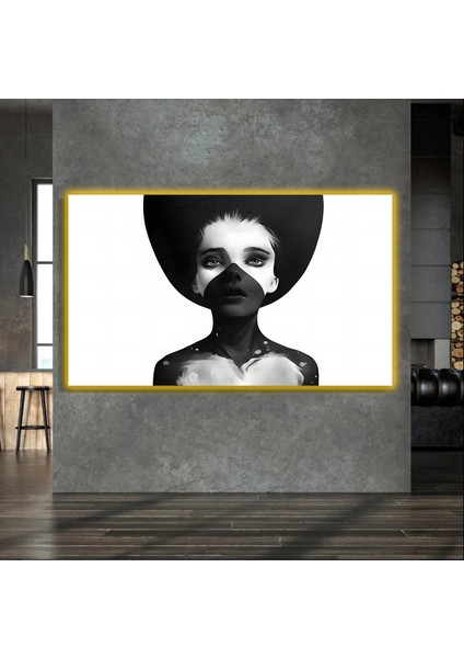 LED Işıklı Kanvas Tablo, 3D Dekoratif Baskılı Tablo Yapay Zeka Destekli Modern Tasarımlar 459 fırsatları