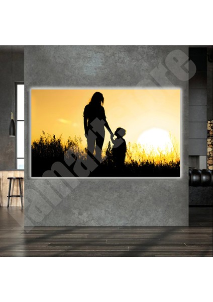 LED Işıklı Kanvas Tablo, 3D Dekoratif Baskılı Tablo Yapay Zeka Destekli Modern Tasarımlar 356