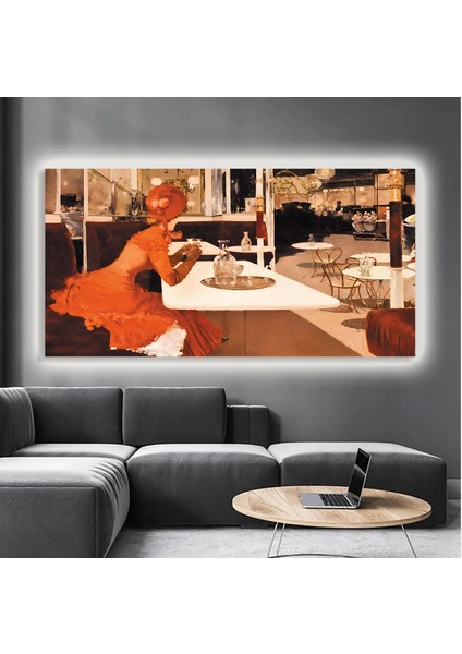 LED Işıklı Kanvas Tablo, 3D Dekoratif Baskılı Tablo Yapay Zeka Destekli Modern Tasarımlar 152 modelleri