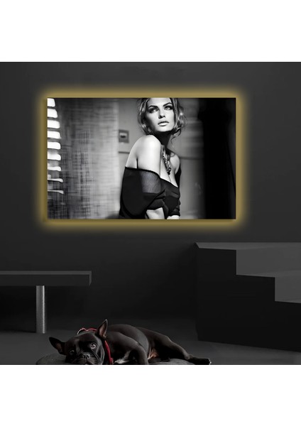 LED Işıklı Kanvas Tablo, 3D Dekoratif Baskılı Tablo Yapay Zeka Destekli Modern Tasarımlar 251 fiyatları