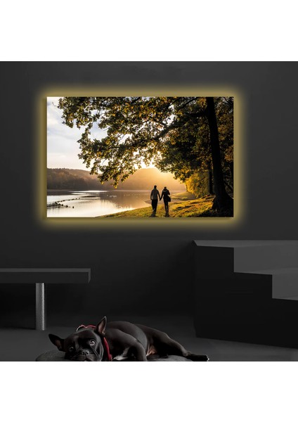 LED Işıklı Kanvas Tablo, 3D Dekoratif Baskılı Tablo Yapay Zeka Destekli Modern Tasarımlar 372 fiyatları