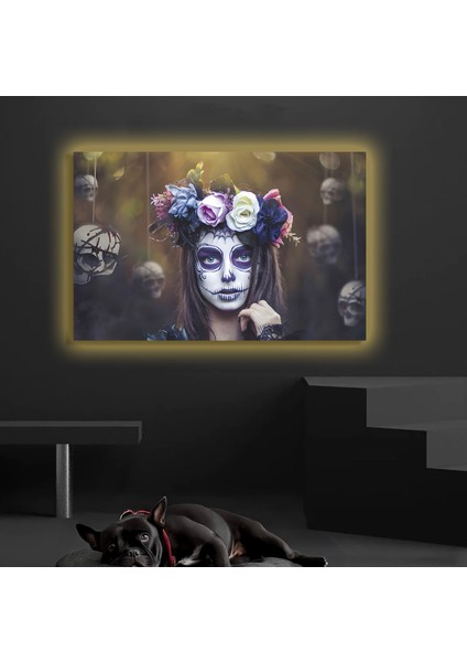 LED Işıklı Kanvas Tablo, 3D Dekoratif Baskılı Tablo Yapay Zeka Destekli Modern Tasarımlar 452 fiyatları