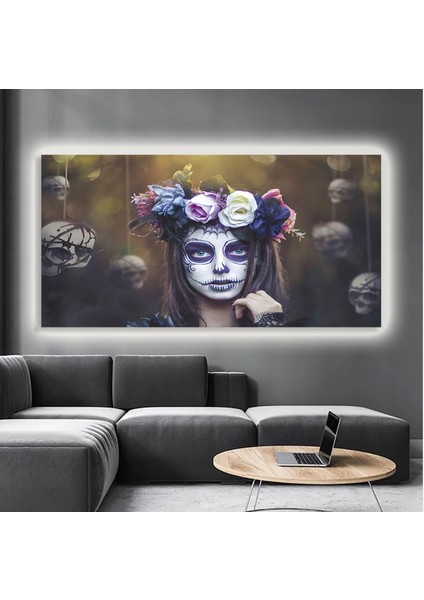 LED Işıklı Kanvas Tablo, 3D Dekoratif Baskılı Tablo Yapay Zeka Destekli Modern Tasarımlar 452 modelleri