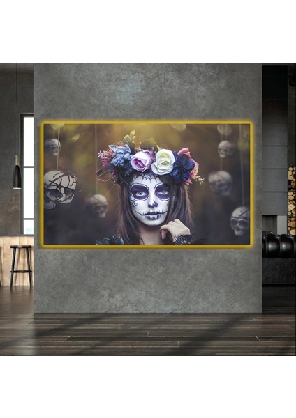 LED Işıklı Kanvas Tablo, 3D Dekoratif Baskılı Tablo Yapay Zeka Destekli Modern Tasarımlar 452 fırsatları