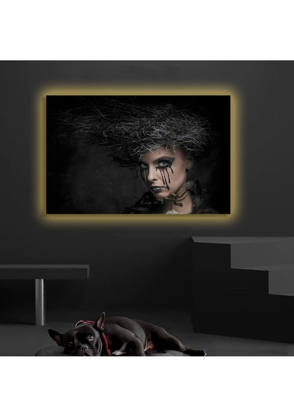 LED Işıklı Kanvas Tablo, 3D Dekoratif Baskılı Tablo Yapay Zeka Destekli Modern Tasarımlar 472 fiyatları