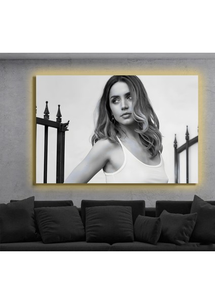 LED Işıklı Kanvas Tablo, 3D Dekoratif Baskılı Tablo Yapay Zeka Destekli Modern Tasarımlar 43