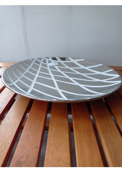 Dekoratif Gümüş Renk Sunum Tabağı , Objesi fırsatları