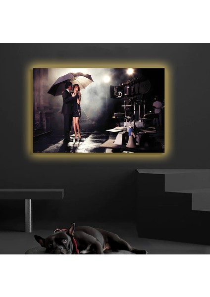 LED Işıklı Kanvas Tablo, 3D Dekoratif Baskılı Tablo Yapay Zeka Destekli Modern Tasarımlar 370 fiyatları