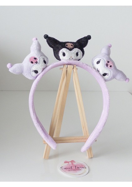 Kuromi Peluş Çocuk Taç