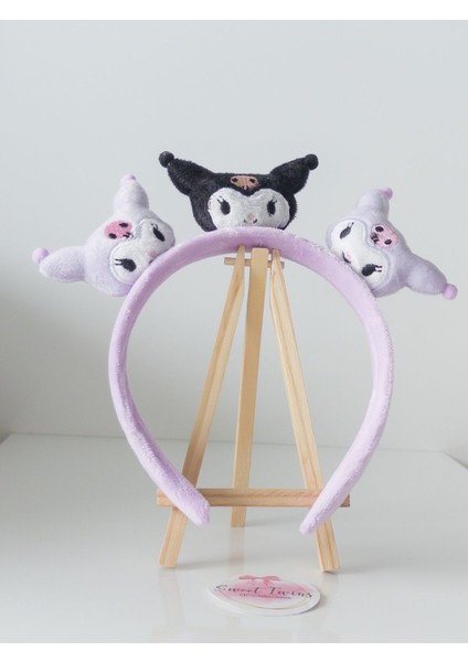 Kuromi Peluş Çocuk Taç