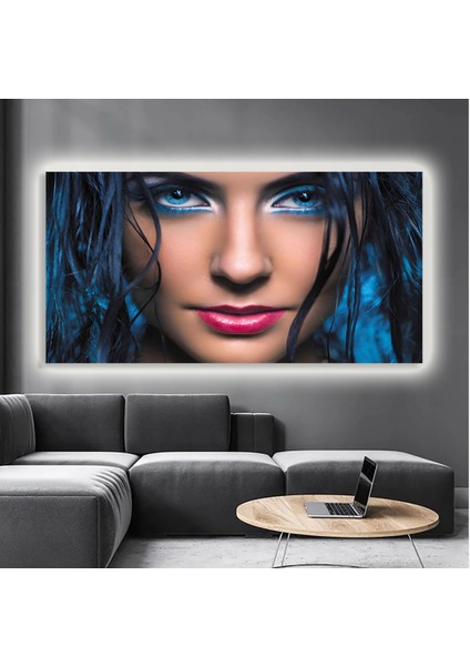 LED Işıklı Kanvas Tablo, 3D Dekoratif Baskılı Tablo Yapay Zeka Destekli Modern Tasarımlar 230 modelleri