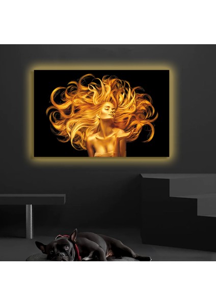 LED Işıklı Kanvas Tablo, 3D Dekoratif Baskılı Tablo Yapay Zeka Destekli Modern Tasarımlar 60 fiyatları