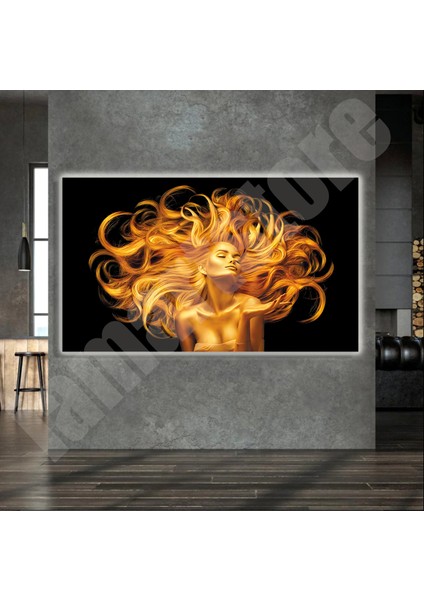 LED Işıklı Kanvas Tablo, 3D Dekoratif Baskılı Tablo Yapay Zeka Destekli Modern Tasarımlar 60 indirimleri