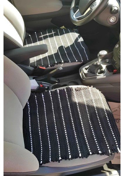 Terletmez Oto Koltuk Kilim Minder Seti 2 Ön 1 Arka Serme 3lü Set Karışık Renk