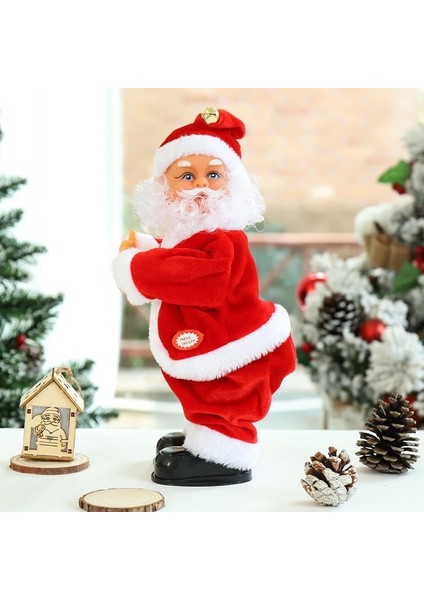Vıp Dans Eden Noel Baba Müzikli Kalça Sallayan Noel Baba Twerk Atan Noel Baba Yılbaşı Süsleri