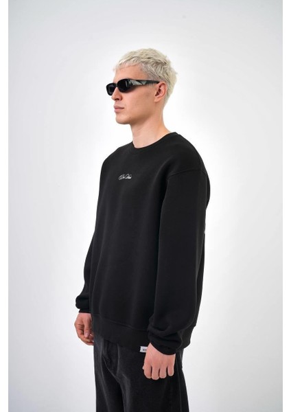 Erkek Da Vinci Nakışlı Baskılı Oversize Sweatshirt fiyatları