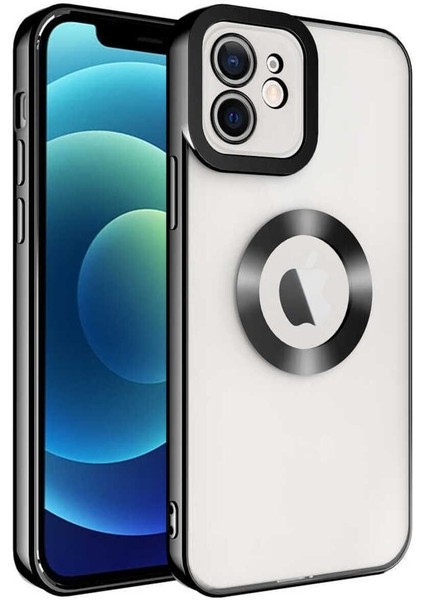 Samsung Galaxy J7 Prime Kılıf Logo Yeri Açık Kamera Lens Korumalı Renkli Kenarlı Şeffaf Silikon