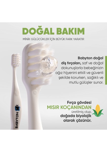 Bio Diş Fırçası Panda