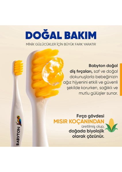 Bio Diş Fırçası Papağan