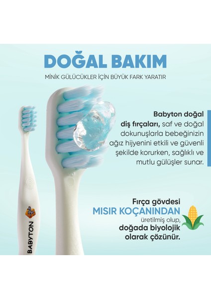 Bio Diş Fırçası Zebra