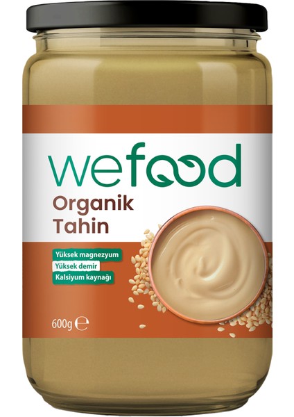 Organik Tahin 600 gr (Yerli Susam) 8683347031597