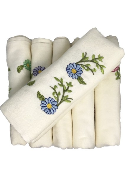 Bulteks Nakışlı Kadife Havlu 30X50 Desen 2
